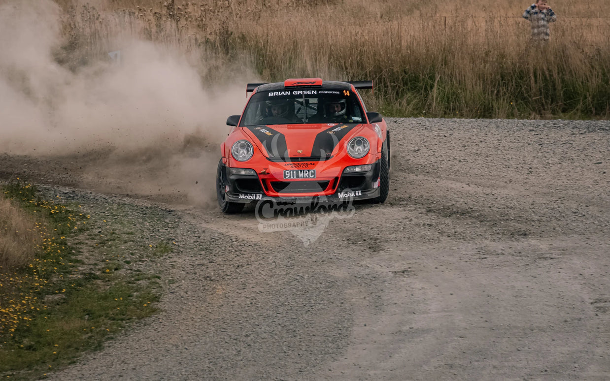 Otago rally ss5 #14 Porsche 911 - Automotive