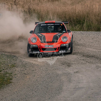 Otago rally ss5 #14 Porsche 911 - Automotive