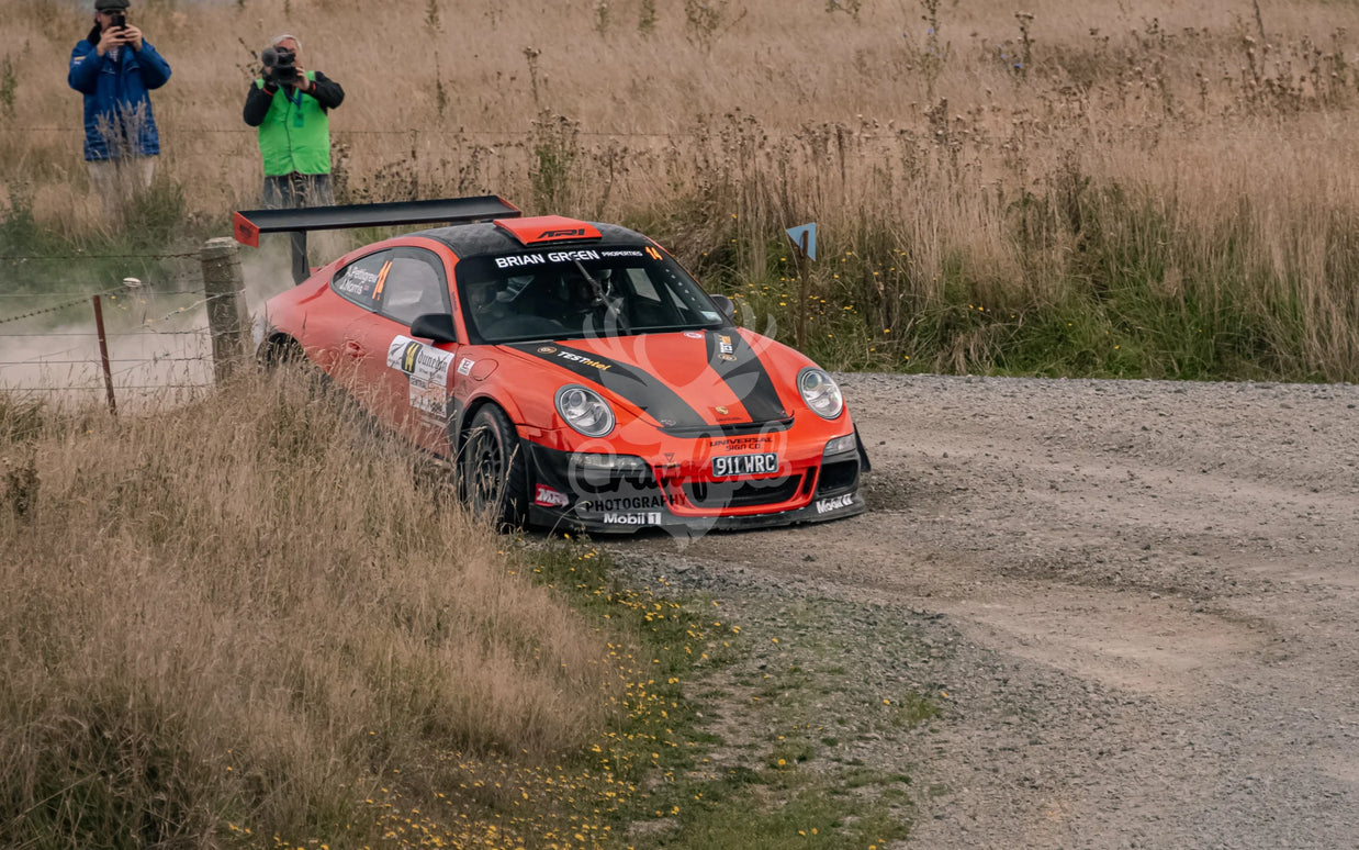 Otago rally ss5 #14 Porsche 911 - Automotive