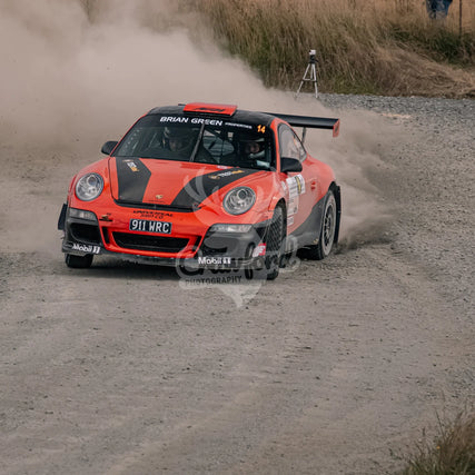 Otago rally ss5 #14 Porsche 911 - Automotive