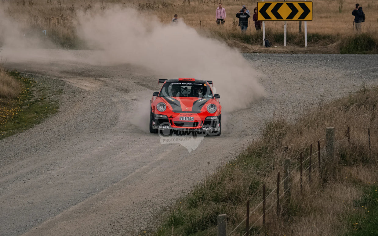 Otago rally ss5 #14 Porsche 911 - Automotive