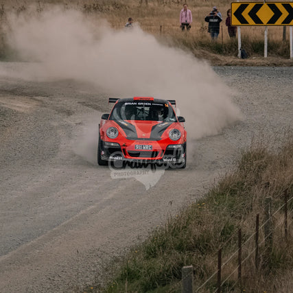 Otago rally ss5 #14 Porsche 911 - Automotive