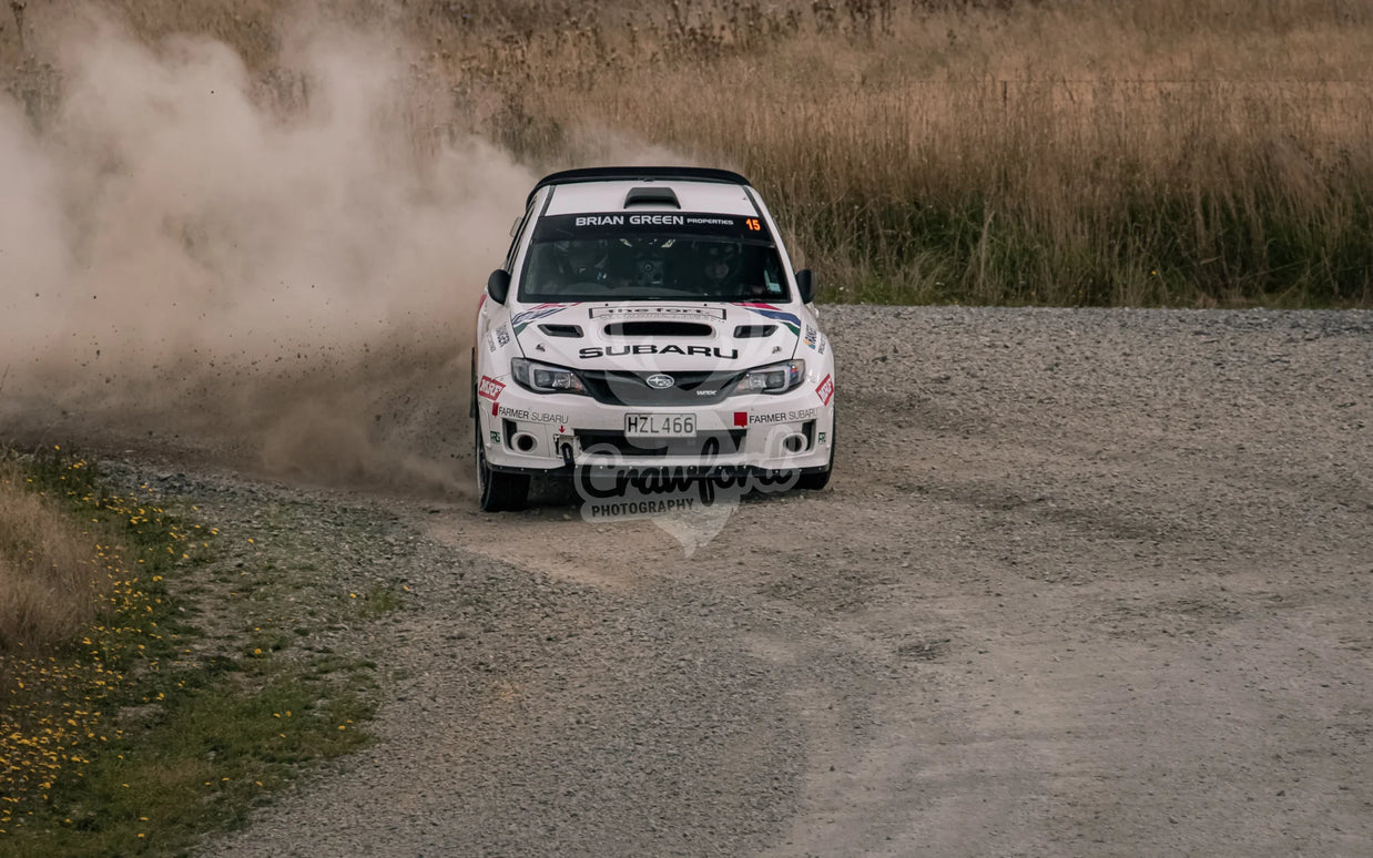 Otago rally ss5 #15 Subaru Impreza WRX RA - Automotive