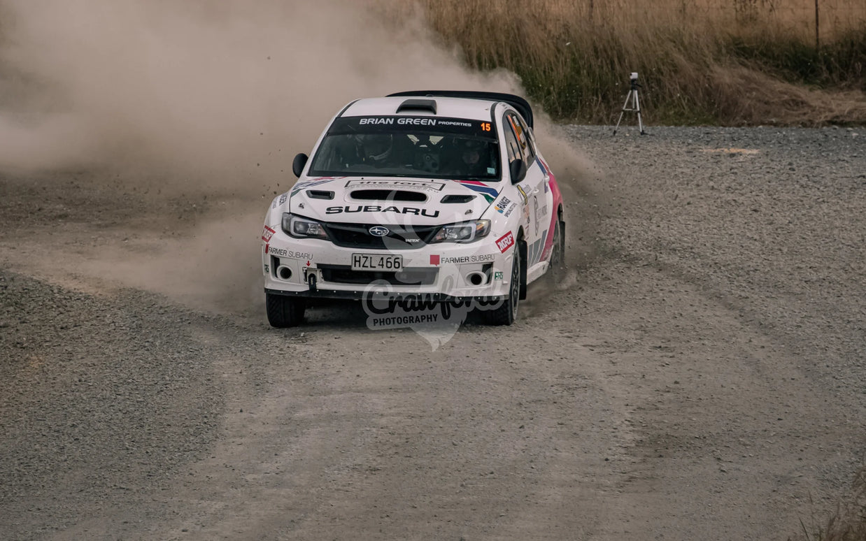Otago rally ss5 #15 Subaru Impreza WRX RA - Automotive