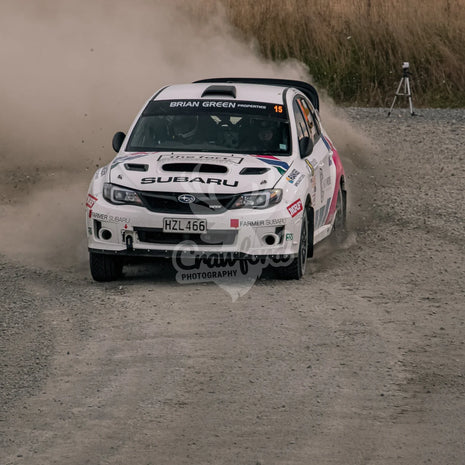 Otago rally ss5 #15 Subaru Impreza WRX RA - Automotive