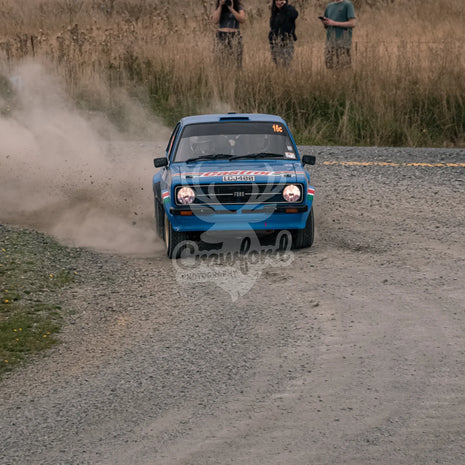 Otago rally ss5 #16c Ford Escort RS1800 - Automotive