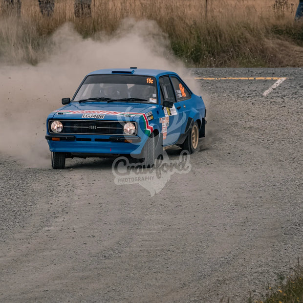 Otago rally ss5 #16c Ford Escort RS1800 - Automotive
