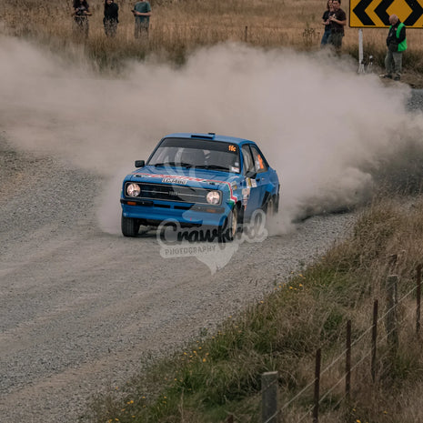 Otago rally ss5 #16c Ford Escort RS1800 - Automotive
