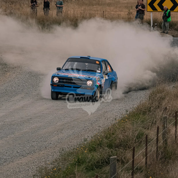 Otago rally ss5 #16c Ford Escort RS1800 - Automotive