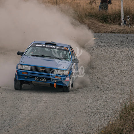 Otago rally ss5 #17c Toyota Corolla AE86 - Automotive