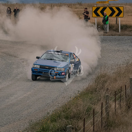 Otago rally ss5 #17c Toyota Corolla AE86 - Automotive