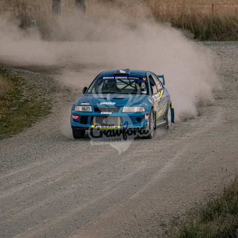Otago rally ss5 #18 Mitsubishi Lancer Evo 6 - Automotive