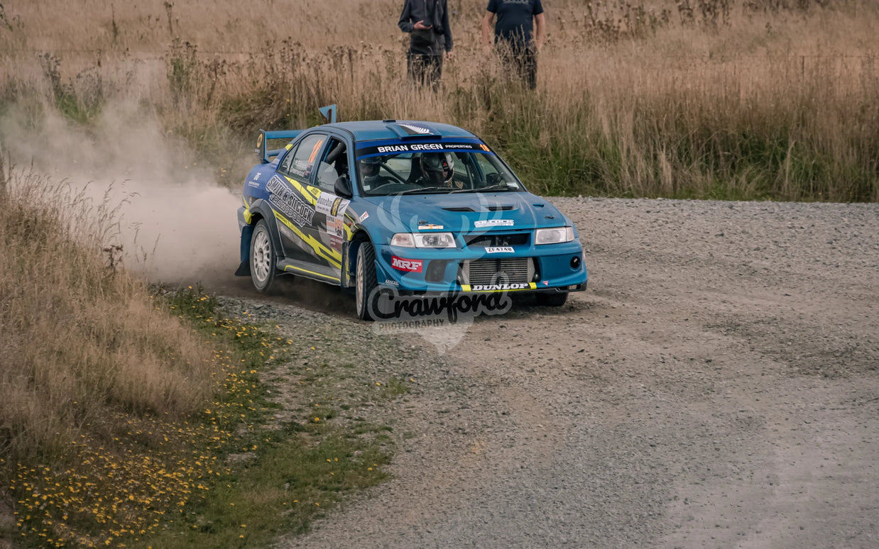 Otago rally ss5 #18 Mitsubishi Lancer Evo 6 - Automotive