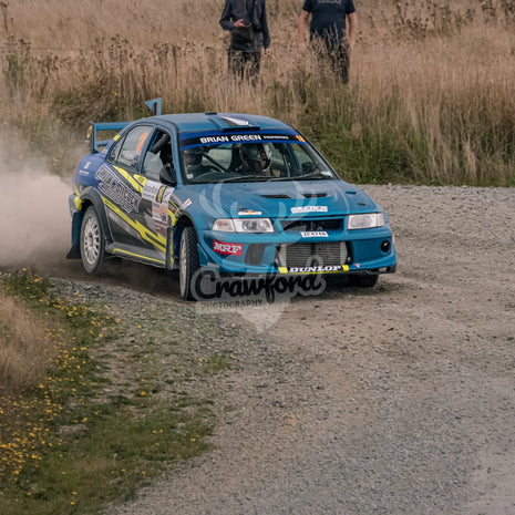 Otago rally ss5 #18 Mitsubishi Lancer Evo 6 - Automotive