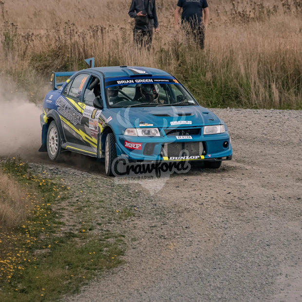 Otago rally ss5 #18 Mitsubishi Lancer Evo 6 - Automotive