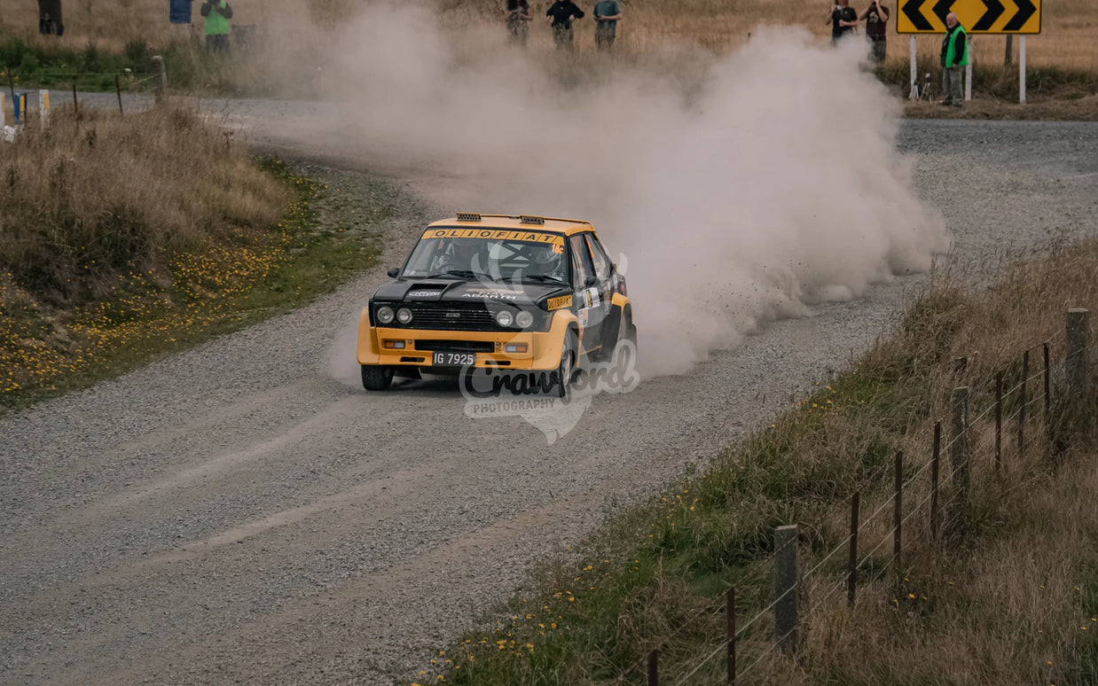 Otago rally ss5 #18c Fiat Abarth 131 - Automotive