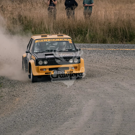 Otago rally ss5 #18c Fiat Abarth 131 - Automotive