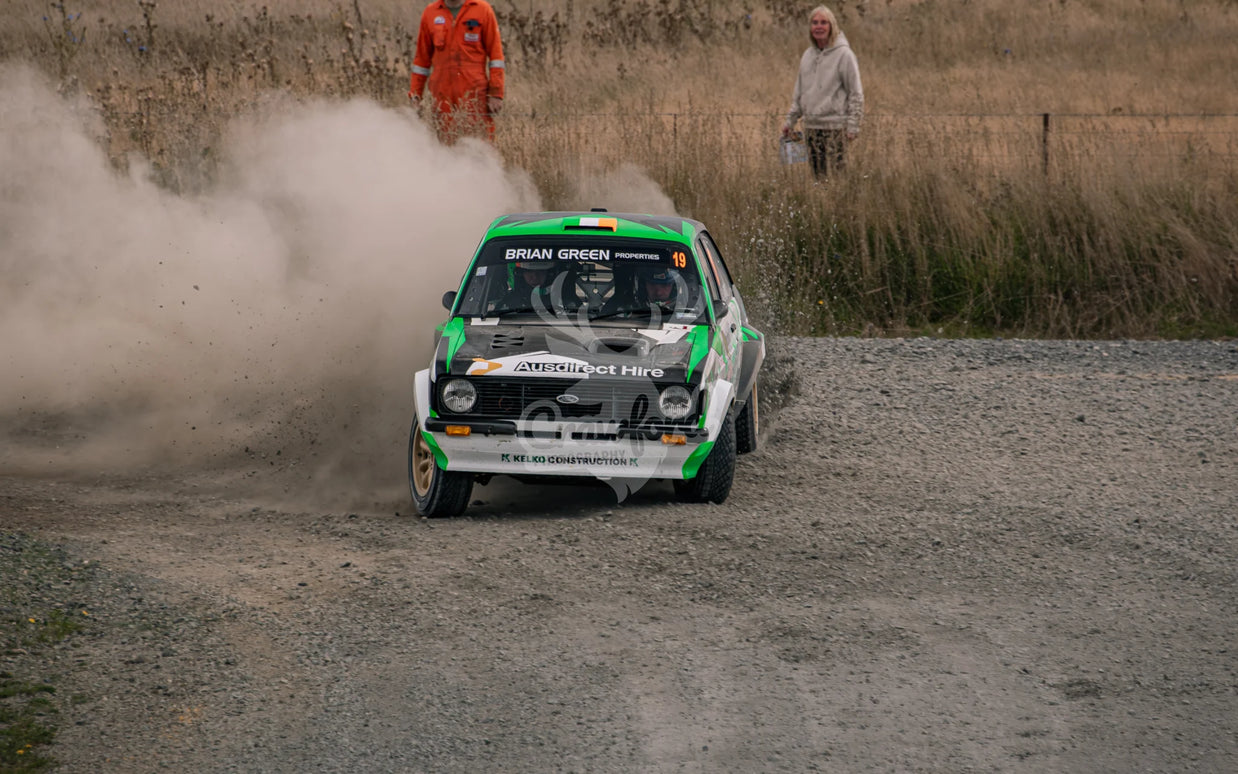 Otago rally ss5 #19 Ford Escort RS1800 - Automotive