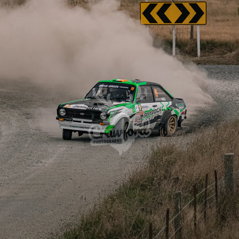 Otago rally ss5 #19 Ford Escort RS1800 - Automotive