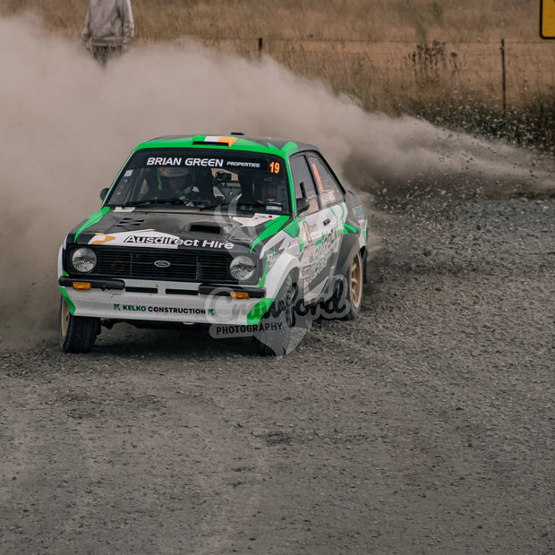 Otago rally ss5 #19 Ford Escort RS1800 - Automotive