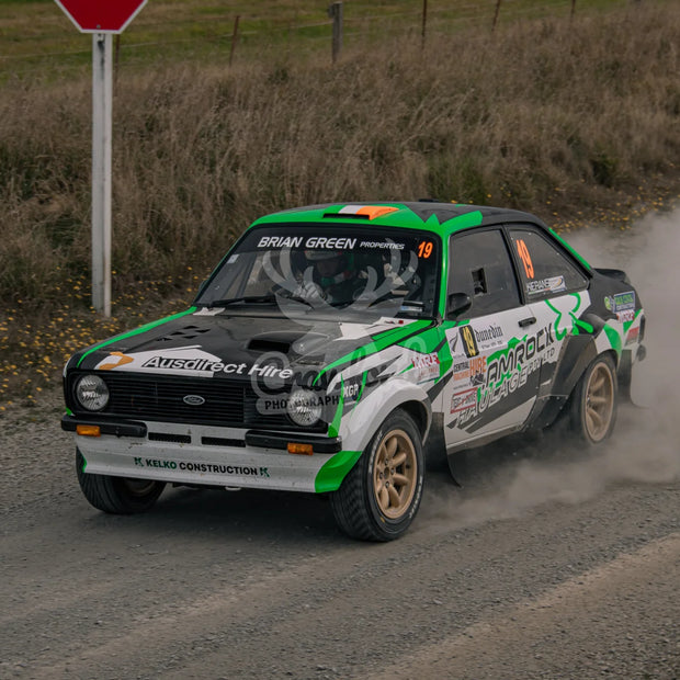 Otago rally ss5 #19 Ford Escort RS1800 - Automotive