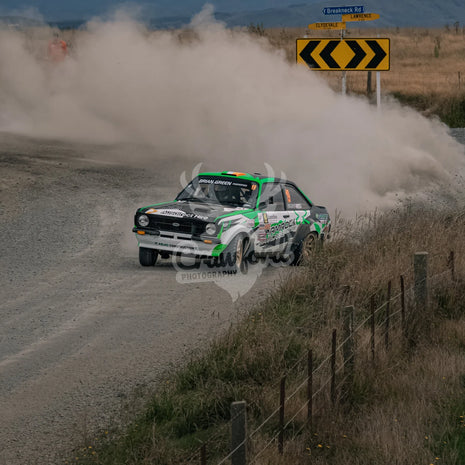 Otago rally ss5 #19 Ford Escort RS1800 - Automotive