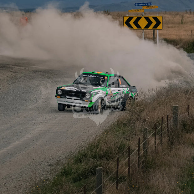 Otago rally ss5 #19 Ford Escort RS1800 - Automotive
