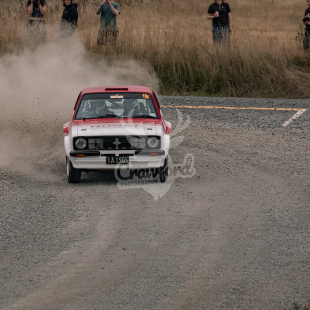 Otago rally ss5 #19c Ford Escort - Automotive