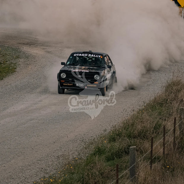 Otago rally ss5 #1c Ford Escort RS1800 - Automotive