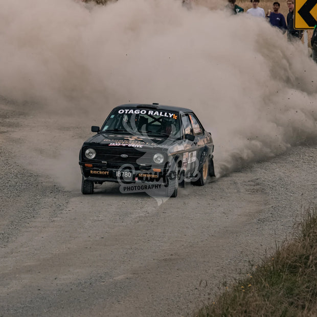 Otago rally ss5 #1c Ford Escort RS1800 - Automotive