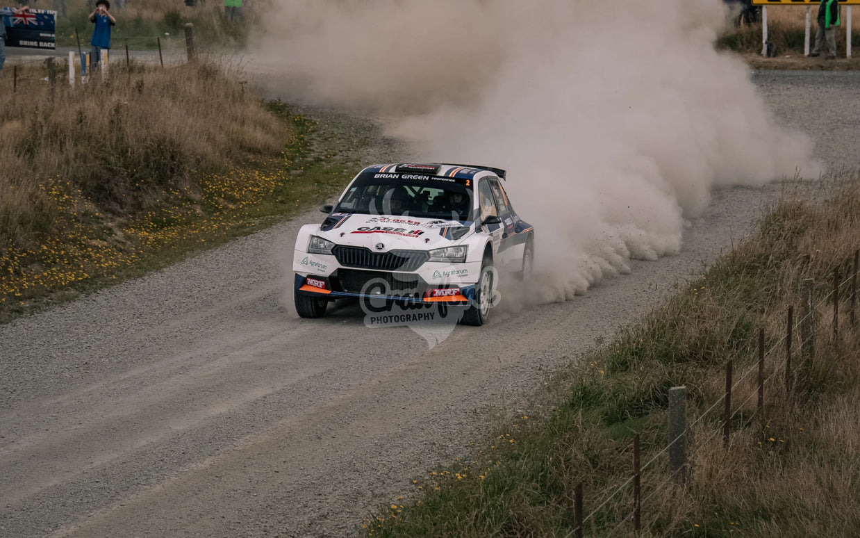 Otago rally ss5 #2 Skoda Fabia Rally 2 evo - Automotive