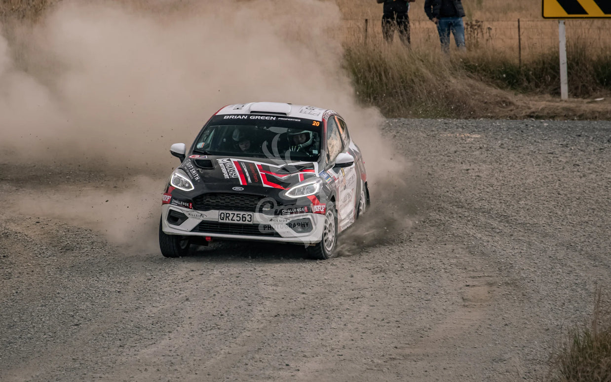 Otago rally ss5 #20 Ford Fiesta Rally4 - Automotive