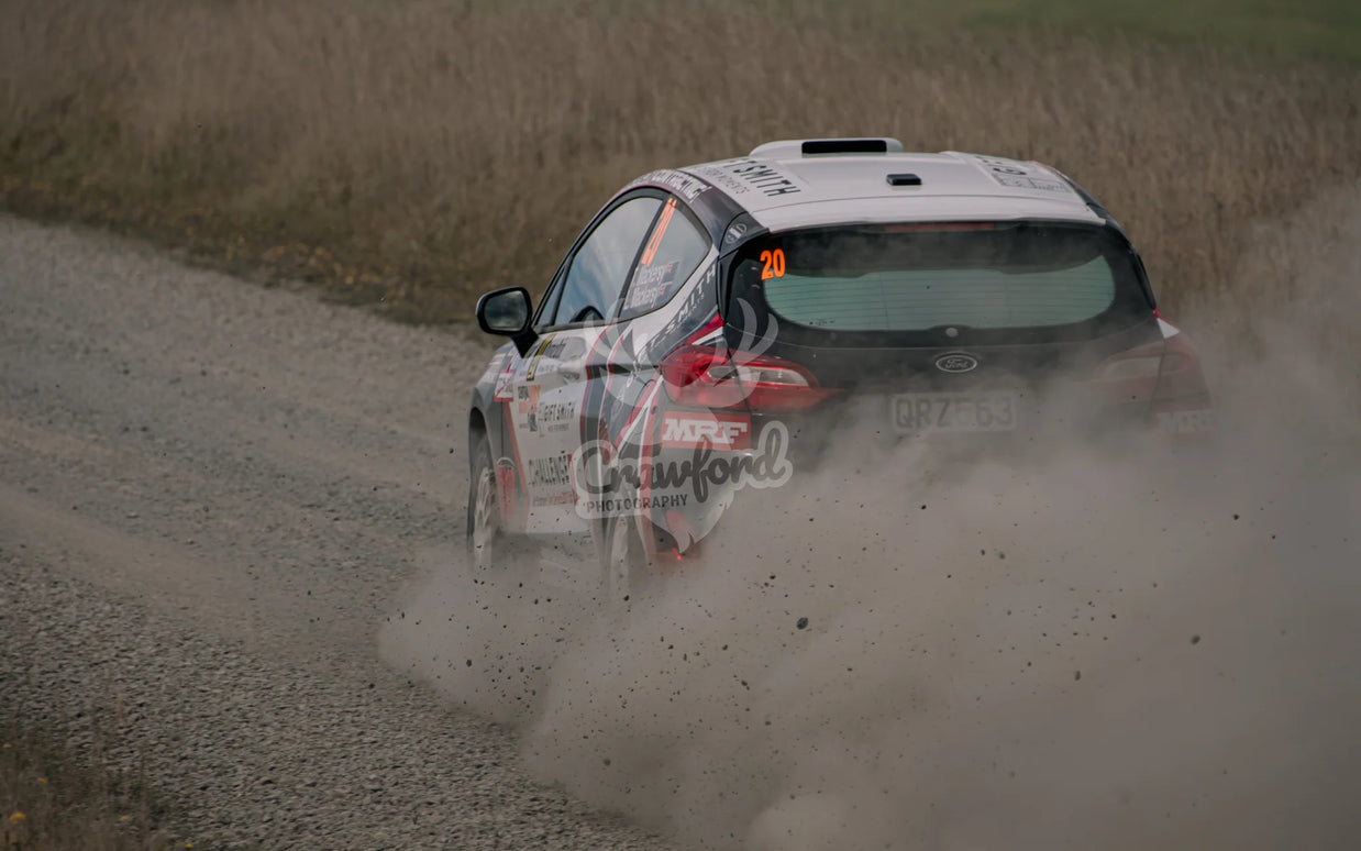 Otago rally ss5 #20 Ford Fiesta Rally4 - Automotive
