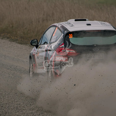 Otago rally ss5 #20 Ford Fiesta Rally4 - Automotive