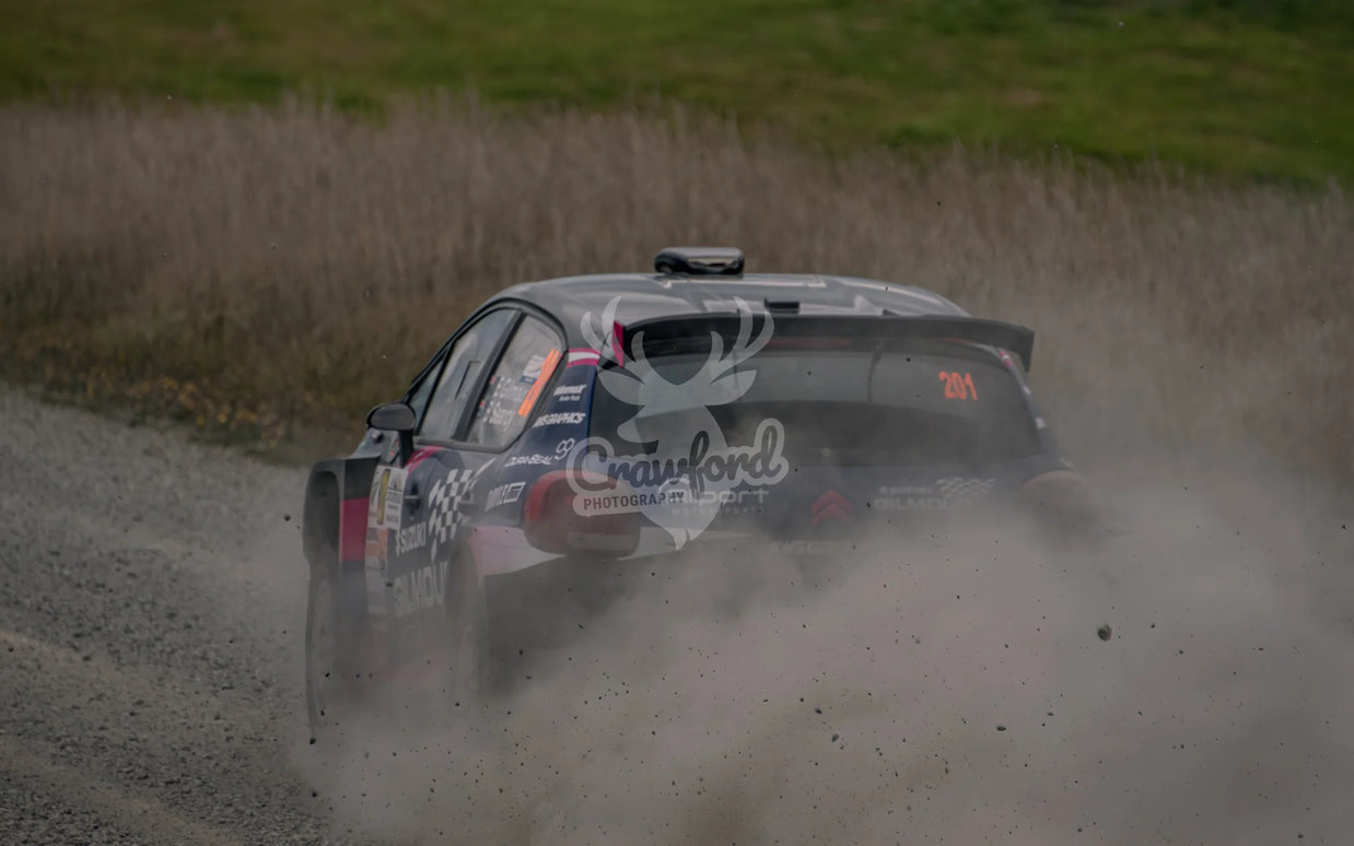 Otago rally ss5 #201 Citroen C3 Rally 2 - Automotive