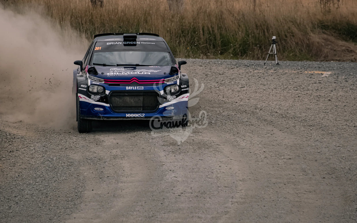 Otago rally ss5 #201 Citroen C3 Rally 2 - Automotive
