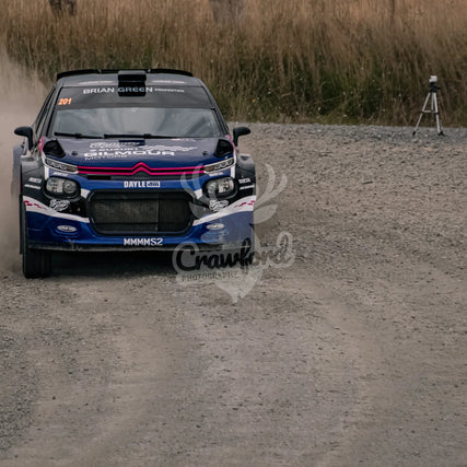 Otago rally ss5 #201 Citroen C3 Rally 2 - Automotive