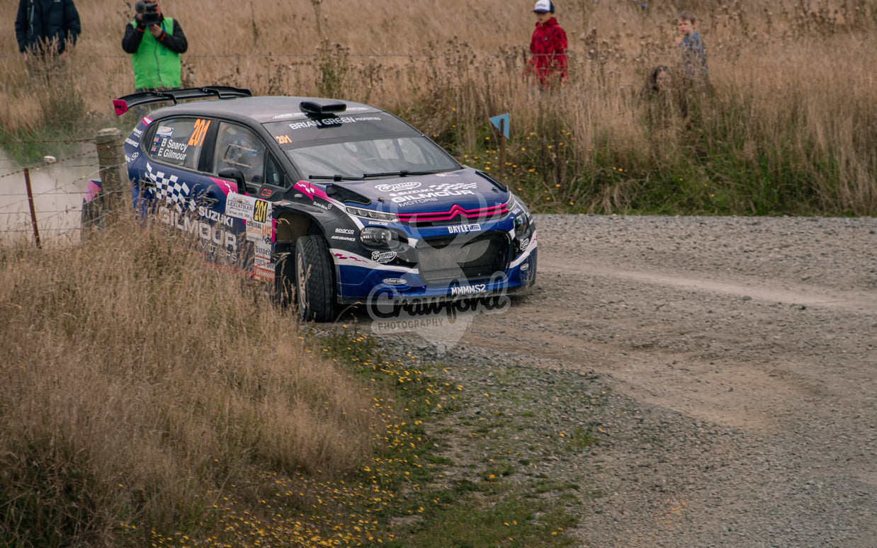 Otago rally ss5 #201 Citroen C3 Rally 2 - Automotive