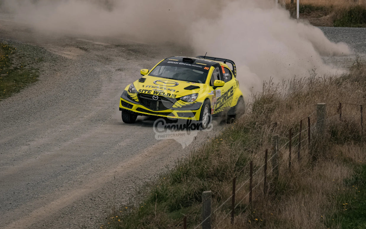 Otago rally ss5 #202 Mazda 2 AP4 - Automotive