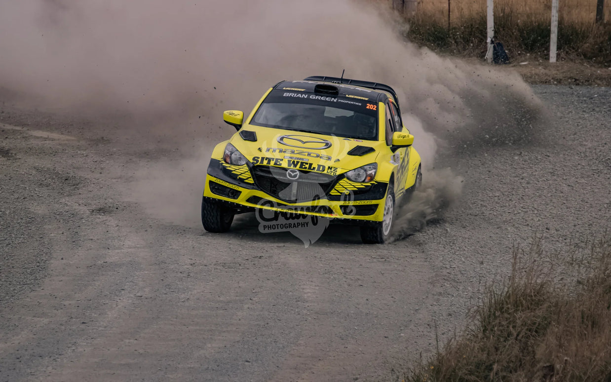Otago rally ss5 #202 Mazda 2 AP4 - Automotive