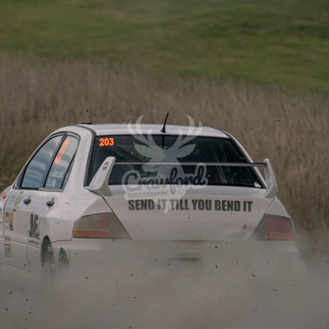 Otago rally ss5 #203 Mitsubishi Lancer Evo 9 - Automotive