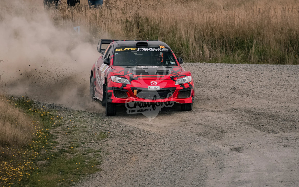 Otago rally ss5 #204 Mazda RX8 - Automotive