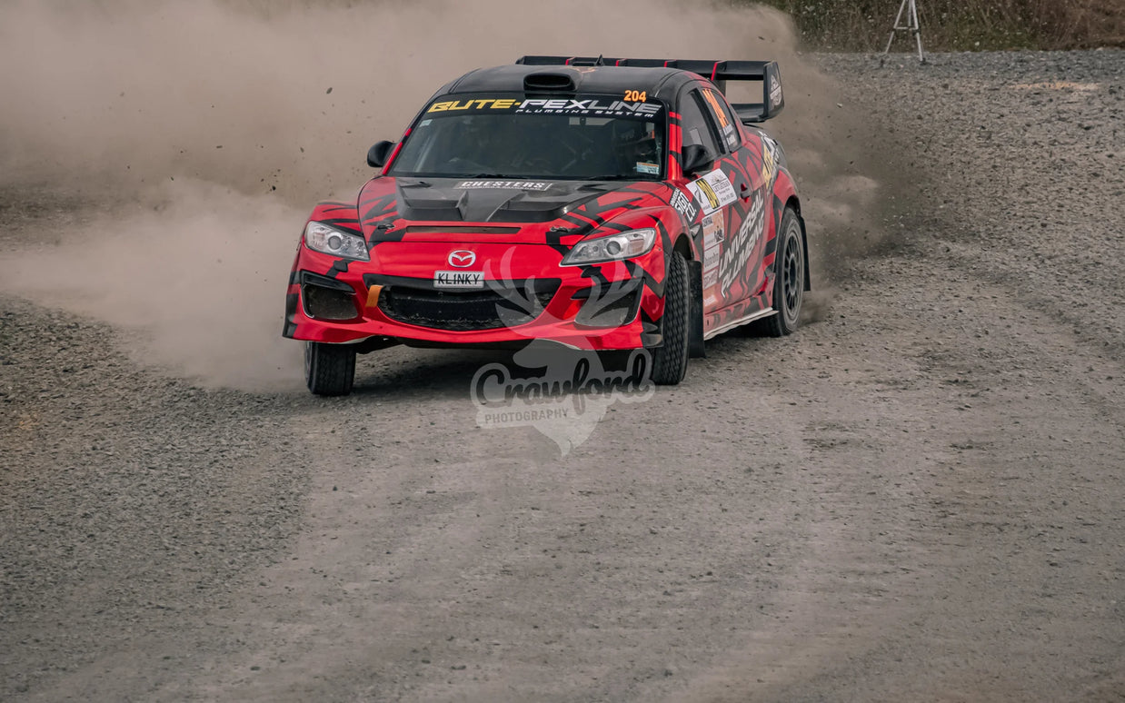 Otago rally ss5 #204 Mazda RX8 - Automotive