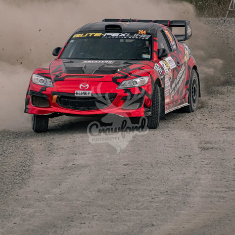 Otago rally ss5 #204 Mazda RX8 - Automotive