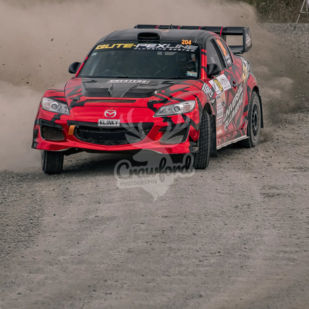 Otago rally ss5 #204 Mazda RX8 - Automotive