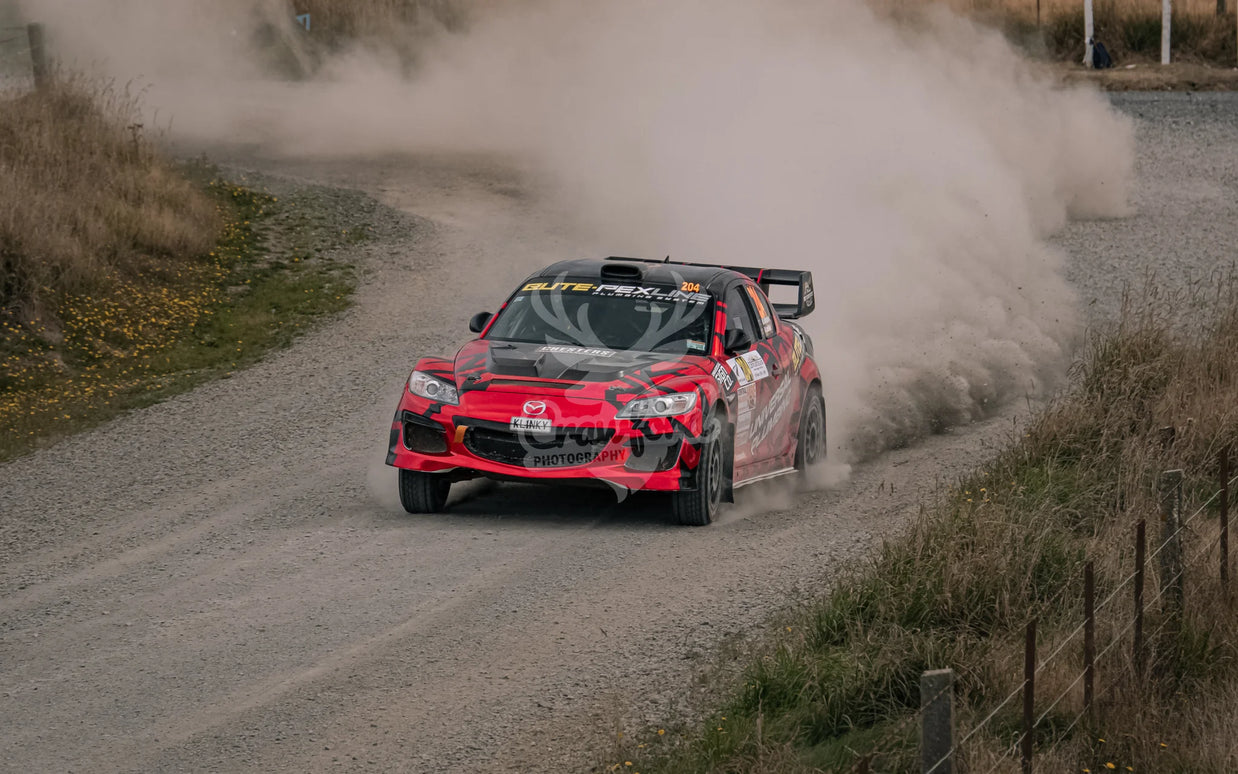 Otago rally ss5 #204 Mazda RX8 - Automotive