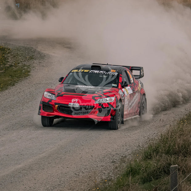 Otago rally ss5 #204 Mazda RX8 - Automotive