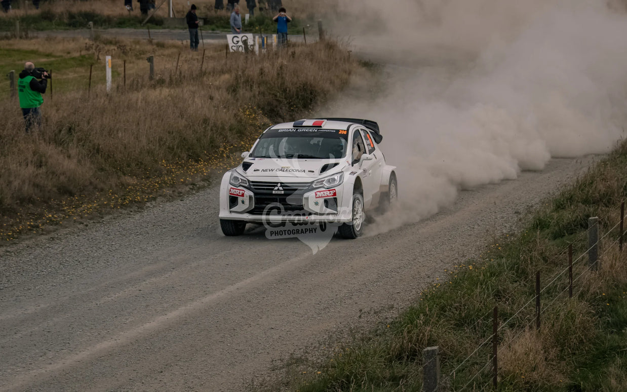 Otago rally ss5 #206 Mitsubishi Mirage AP4 - Automotive