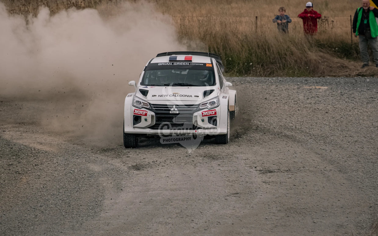 Otago rally ss5 #206 Mitsubishi Mirage AP4 - Automotive