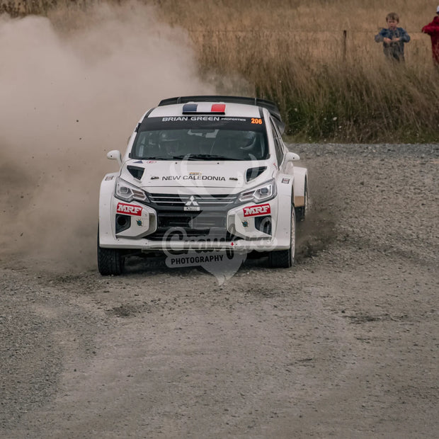 Otago rally ss5 #206 Mitsubishi Mirage AP4 - Automotive
